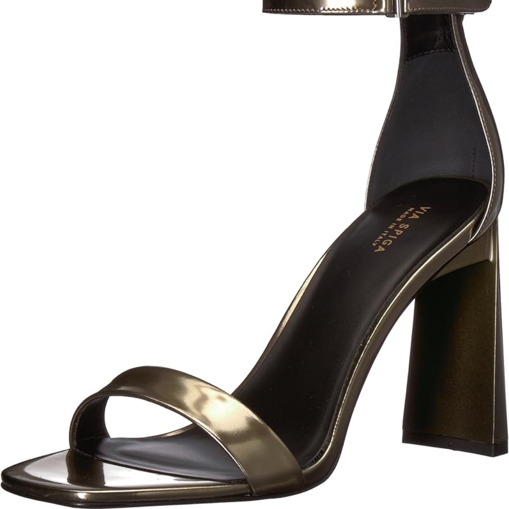 Via Spiga Faxon Sandals – Copper Metallic – Size 9 – Made in Italy